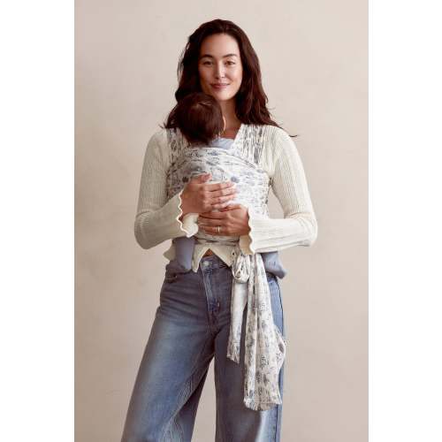 Bleu Toile Wrap | Solly Baby Lightweight TENCEL Newborn Carrier