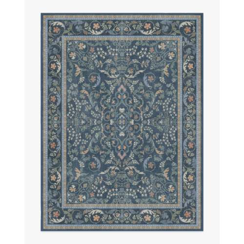 Fit For A Queen Blue Multicolor Rug by Bridgerton | Ruggable