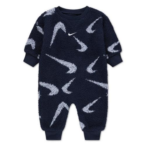 Baby Boys' Nike Boucle Jacquard Long Sleeve Coverall