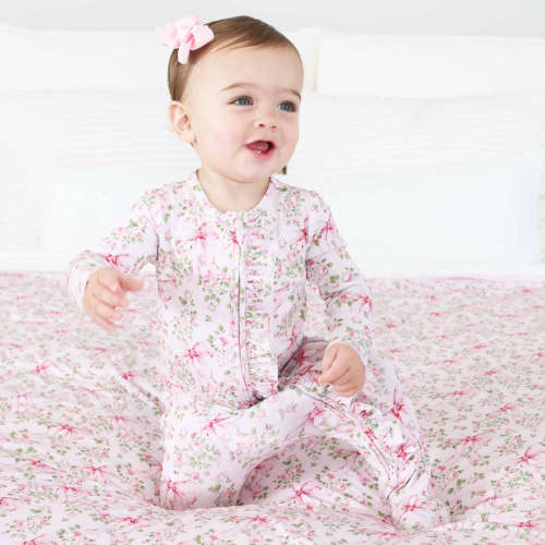Girl Ruffle Zipper Footies | Best Sellers