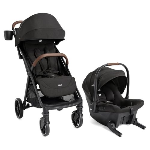 Joie Nutmeg Compact Stroller & Mint Latch Car Seat Travel System