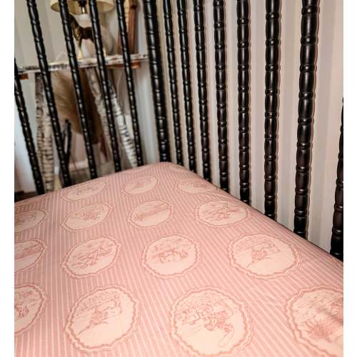 The Cowgirl Heirloom Crib Sheet | PREORDER