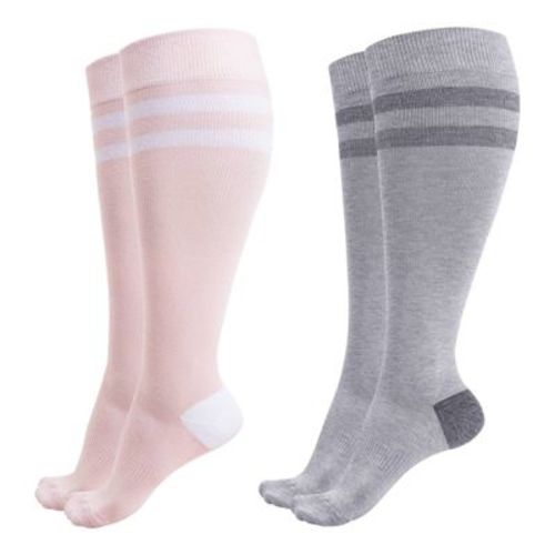 Momcozy Bamboo Fiber Compression Knee High Socks 2pk - XL