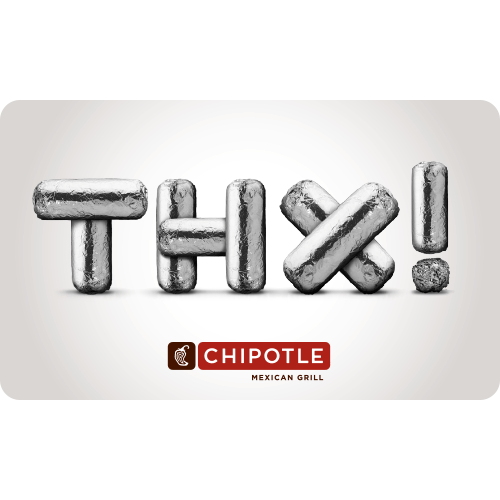 Chipotle | eGift Card | Choose Design