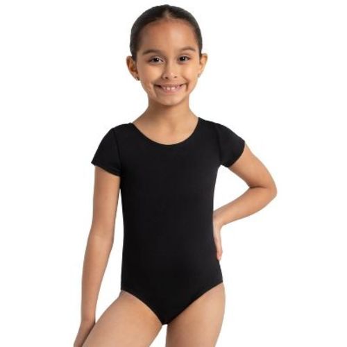 Capezio Team Basics Short Sleeve Leotard - Girls 2T-4T
