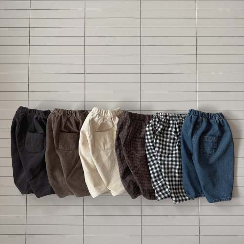 Baby/Toddler Bella W25 Warm Basic Pull-on Pants (6m-6y) - 6 Colors