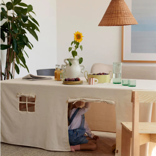 Settle Table Cloth House - Off-white