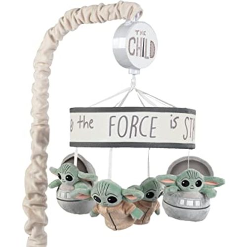 Lambs & Ivy Star Wars The Child/Baby Yoda Musical Baby Crib Mobile Soother Toy