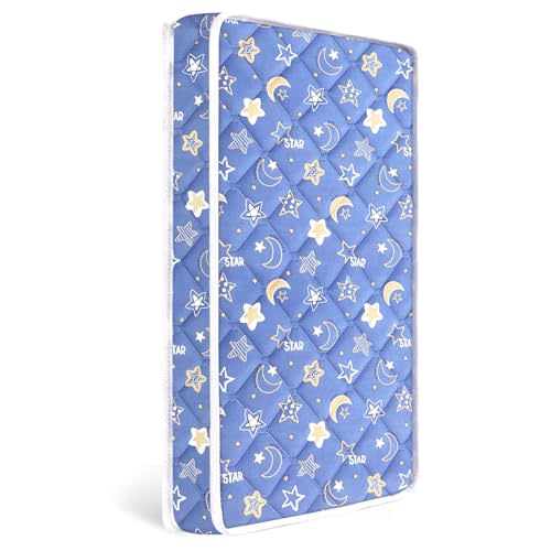 Lillibearas Premium Crib Mattress and Toddler Mattress 52" x 27.6" x 5",Firm,Breathable Hypoallergenic for Standard Cribs and Toddler Bed