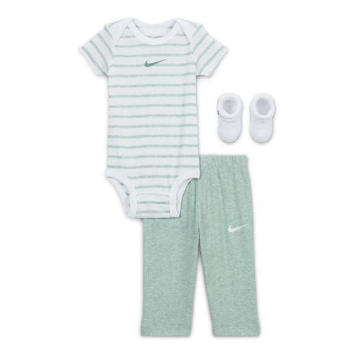 Nike Baby Bodysuit, Pants, and Terry Socks 3-Piece Set. Nike.com