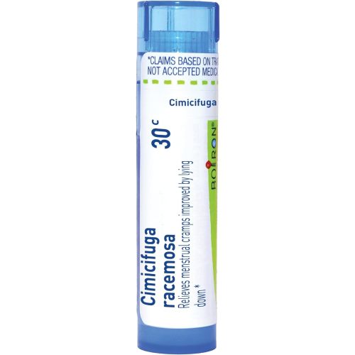 Boiron Cimicifuga Racemosa 30C for Menstrual Cramps Improved by Lying Down - 80 Pellets