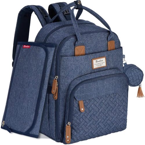 Diaper Bag Backpack RUVALINO Large Multifunction Travel Back Pack Maternity Baby Nappy Changing Bags