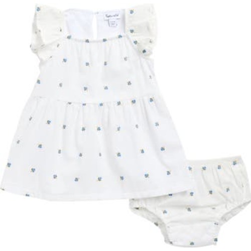 Fresh Floral Dress & Bloomers