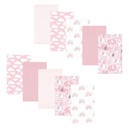 Hudson Baby Burp Cloths 10pk Set