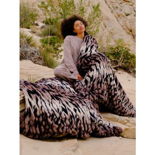 Dreamer Blanket | Super Soft, Cozy Oversized Blanket | Comfrt - Ash Tiger - Mega Dreamer