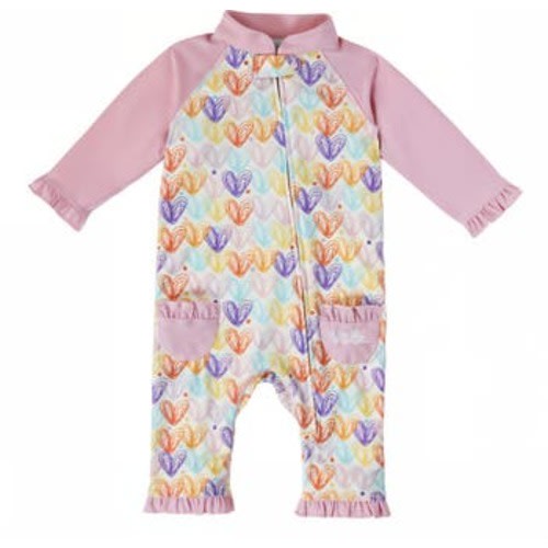 Sun & Swim Suit, 6-12M