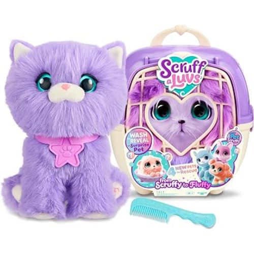 ScruffaLuvs Pet Scruffs Kitty Mystery Plush Toy, Scruff A Luvs Cat Plushies