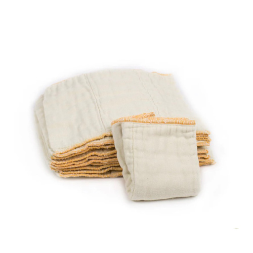 Cloth-eez Prefold Diapers - Organic Natural Unbleached
