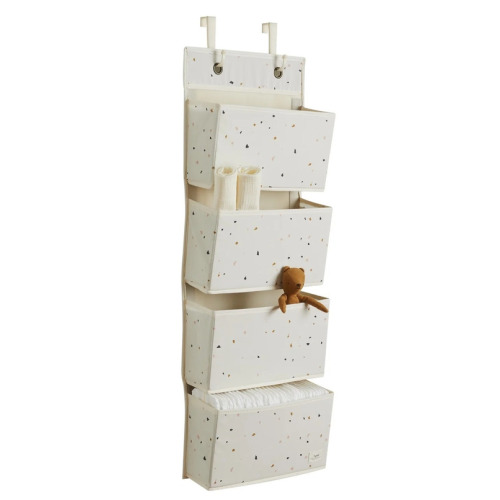 Buy 3 Sprouts Recycled Fabric Over the Door Organizer Terrazzo Cream at Well.ca | Free Shipping $35+ in Canada