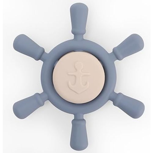 Suction Spinning Toy, Silicone Toddler Sensory Toys for Bath Toys Birthday Gift (Shifting Sand&Tradewinds)