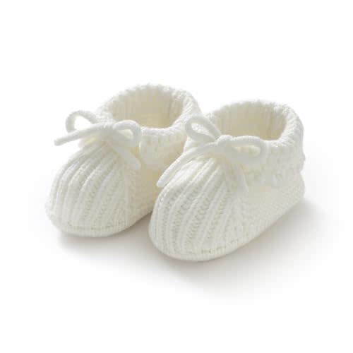 mimixiong Baby Booties Newborn Infant Sock Shoes Hand Knitting Crochet Boy and Girl Cozy Shoes