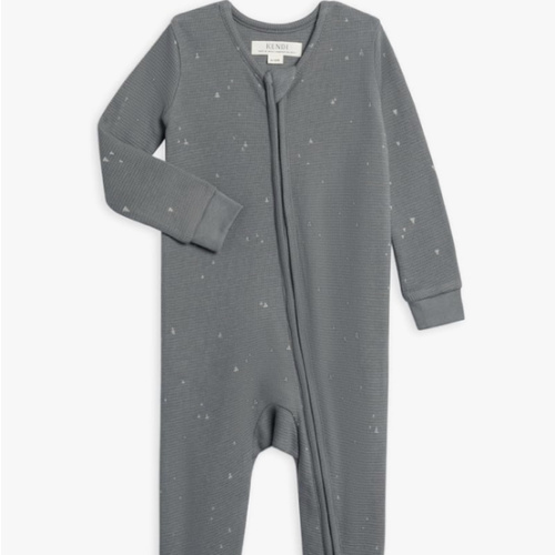 Colored Organics Baby Zip-Up Footed Sleeper with 2-Way Zipper - Organic Cotton Pajamas