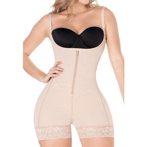 DIANE & GEORDI 2396 Lipo Fajas Stage 2 BBL Colombianas Pospartum Tummy Control Body Shapers Shapewear for Women Girdle