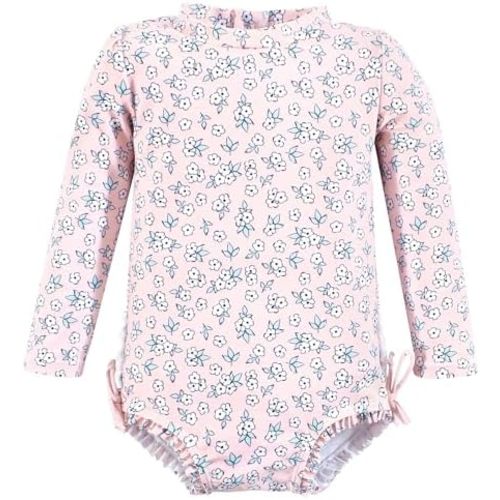 Hudson Baby Swimsuit Pink Primrose