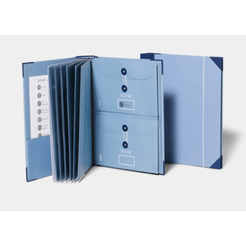 The Folio™ Document Organizer - Something Blue