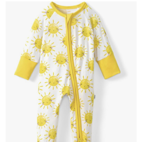 Little Sleepies Pajamas for Baby Boys & Girls, Viscose from Bamboo Baby Pajamas, Preemie & Newborn Sleepers, 2-Way Zipper PJs