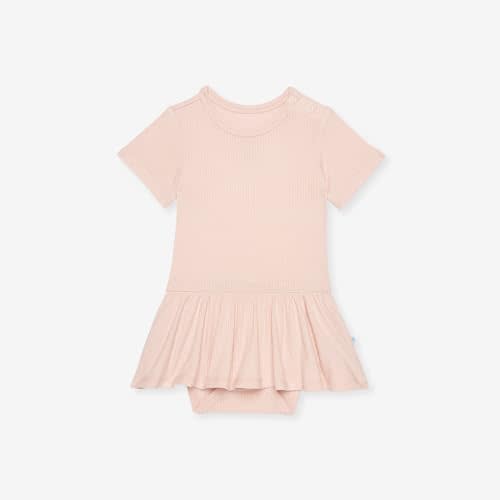 Posh Peanut Baby & Little Girls Dresses for Summer - Twirl Bodysuit Dresses for Girls Made of Soft Viscose from Bamboo