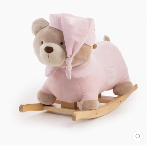 Teddy Bear Rocker - Pink