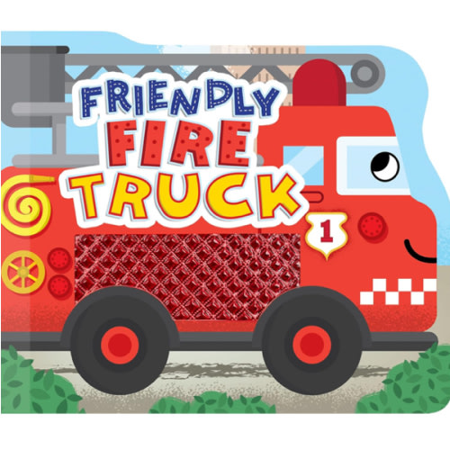Friendly Fire Truck - Touch and Feel Board Book - Sensory Board Book