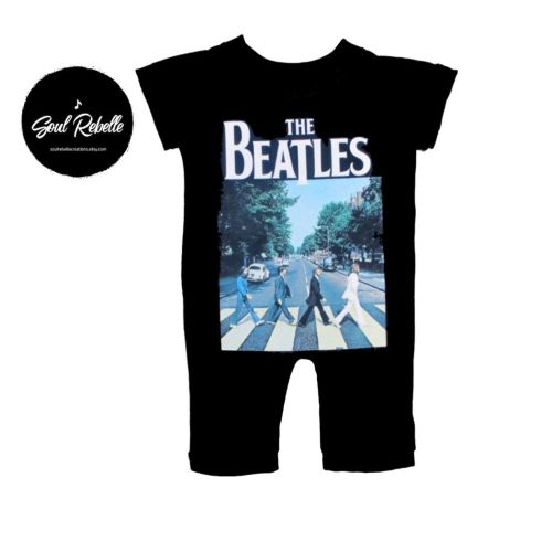 Rock Band and Music Tshirt rompers for baby and toddler| UPCYCLED, handmade baby clothes, custom baby clothes, trendy toddler clothes, gifts