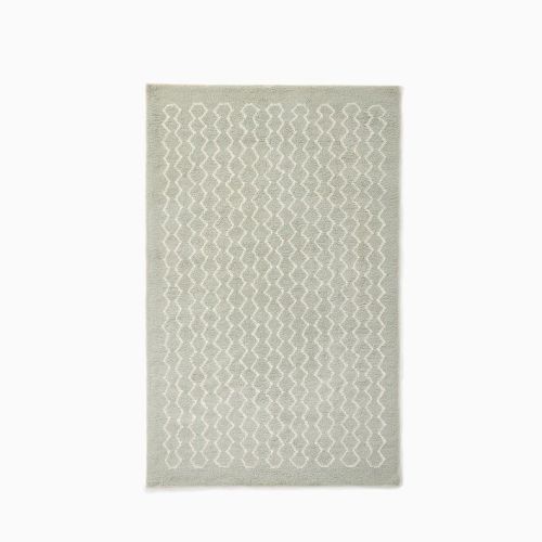 Zig Zag Washable Wool Rug