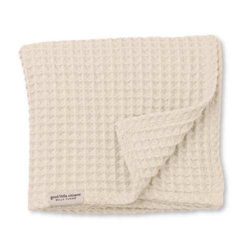 Waffle Baby Blanket Linen
