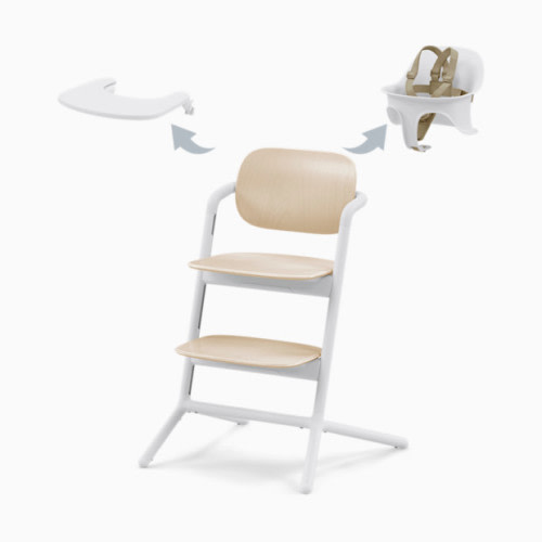 Cybex LEMO 2 High Chair 3-in-1 Set - Sand White