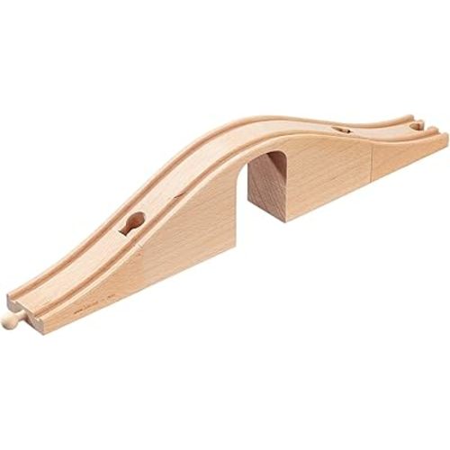 BRIO World 33351 - Viaduct Bridge | 3-Piece Wooden Toy Train Set Accessory | Ideal for Kids Ages 3 and Up | FSC-Certified Wood | Compatible with All Train Sets