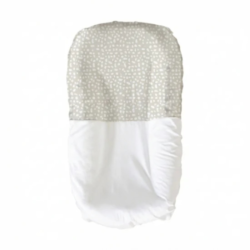 Silk Bassinet/Lounger Sheet - Fawn Terrazzo