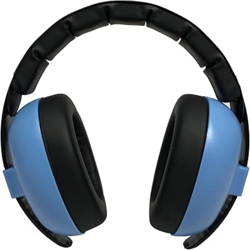 Banz Bubzee Baby Ear Defenders 0-2 Years - Loud Noise Canceling Baby Headphones & Toddler Ear Muffs, Size Adjustable