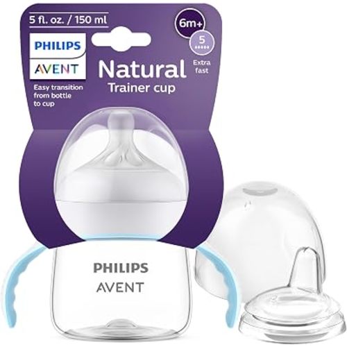 Philips Avent Natural Trainer Cup, Extra Fast Flow, 5 oz, BPA-Free