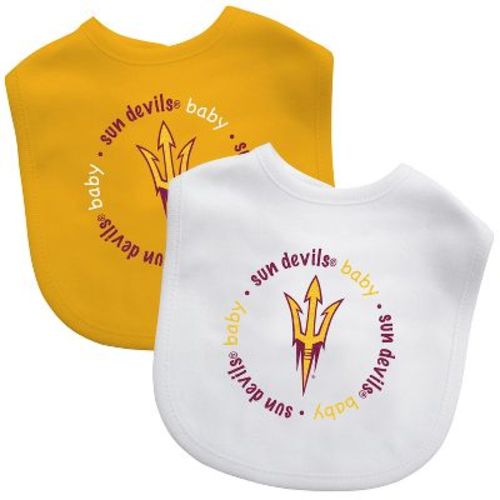 BabyFanatic Officially Licensed Unisex Baby Bibs 2 Pack - NCAA Arizona State Sun Devils