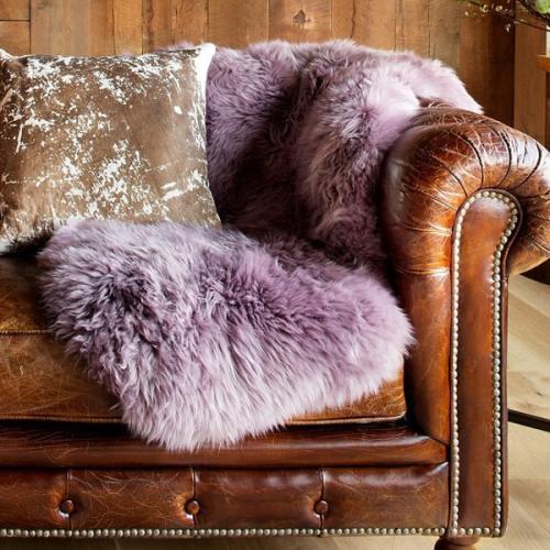 Single-Pelt (2' x 3.5')  Australian Sheepskin Rug