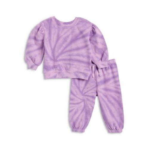 Girls' Clematis Tie Dyed Long Sleeve Top & Pants Set - Baby