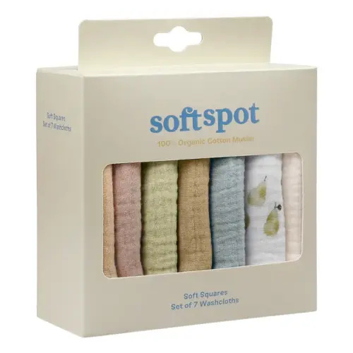 Pear organic cotton towels - Set of 7