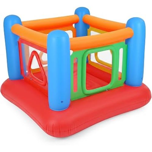 BOUNTECH Inflatable Bounce House for Kids 3-6, Blow Up Castle Jumping House with Safety Net, Backyard Playhouse for 2 Kids with Ball Pit, Indoor Outdoor Children's Bouncy Jumper House for Boys Girls