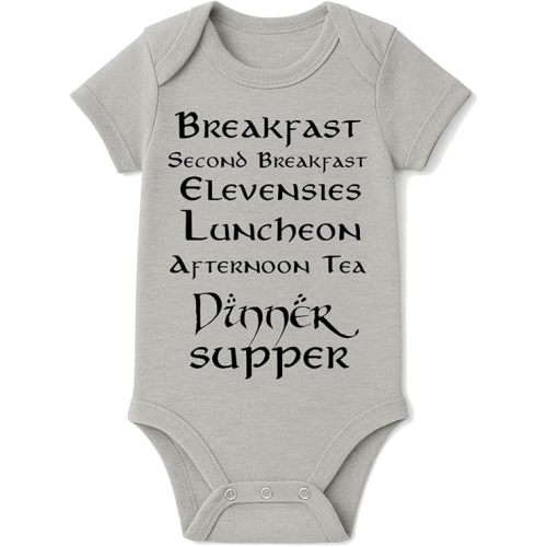 Brain Juice Tees Second Breakfast Baby One Piece