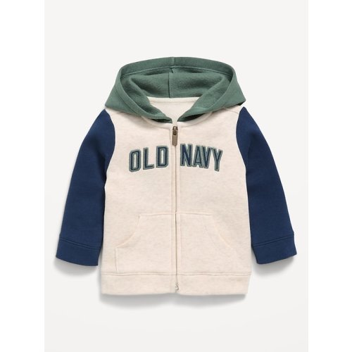 Logo-Graphic Zip Hoodie for Baby