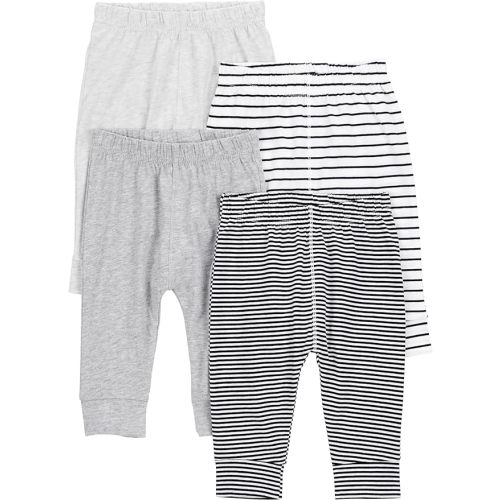 Simple Joys by Carter's Unisex Baby 4-Pack Neutral Pant