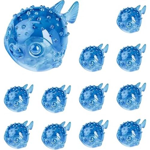 Humidifier Cleaner Fish 12-Pack for Most Humidifiers and Fish Tanks, Humidifier Cleaning Fish and Demineralization Cartridge for humidifiers, Tank Cleaner tablets, Purifies Water, Fights Slime & Odor